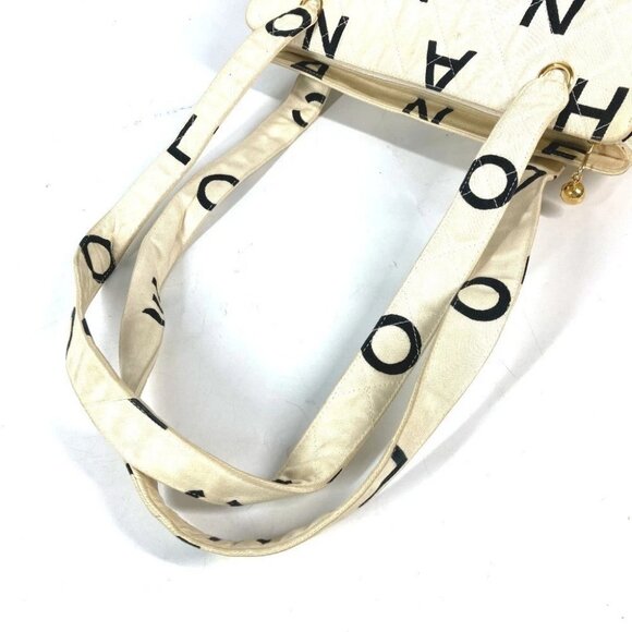 CHANEL vintage CC CC Mark logo icon Bag Shoulder Bag Tote Bag - Picture 8 of 16